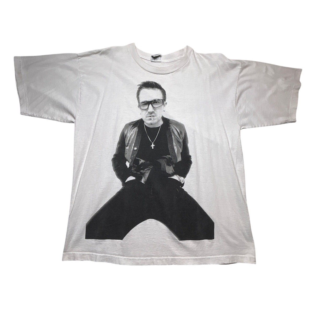 Vintage 1997 U2 PopMart Tour T-Shirt XL Bono The Edge 90s Rock Band Tee