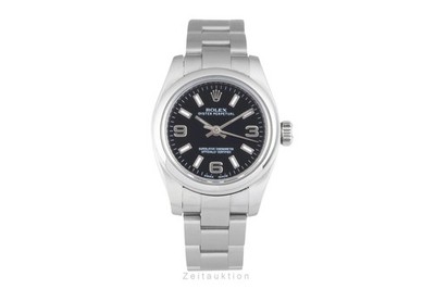 Rolex Oyster Perpetual Lady Automatik Edelstahl Damenuhr Ref 176200 Papiere 2008