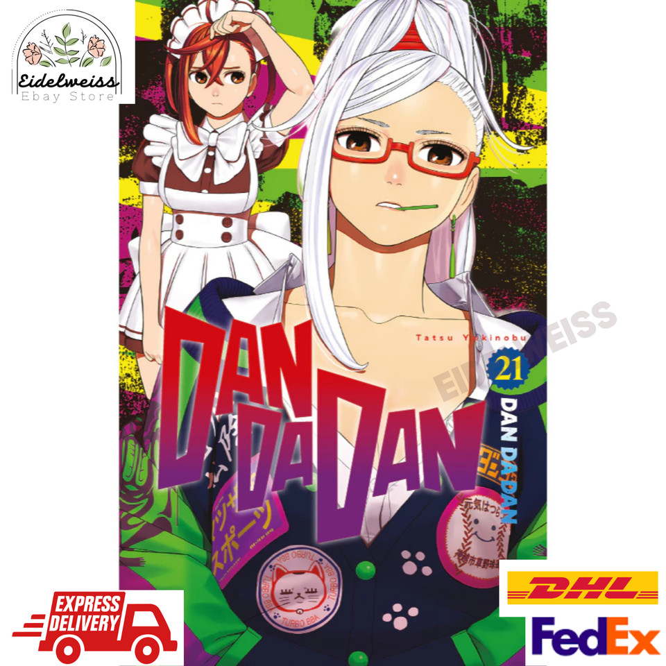 Dan Da Dan Manga Volumen 1-18 (Juego Suelto) Nueva Versión Inglés Cómic Físico