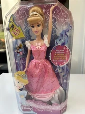 Disney Princess Sing-A-Long Cinderella Doll Mattel V1293 NIB