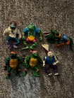 TMNT Vintage Action Figures Lot Series 2 1989