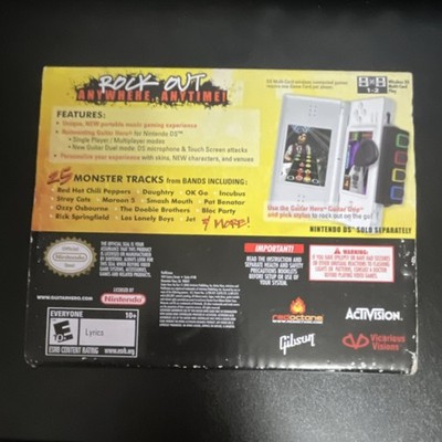 Guitar Hero: On Tour (Nintendo DS) (GOOD, TESTED, GUITAR GRIP, NO