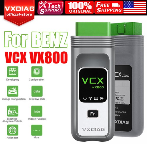 VXDIAG VCX SE VX800 Fit For Benz DoIP Diagnostic Scanner J2534 Programming Tool
