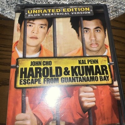 Harold & Kumar Escape from Guantanamo Bay (DVD, 2008)