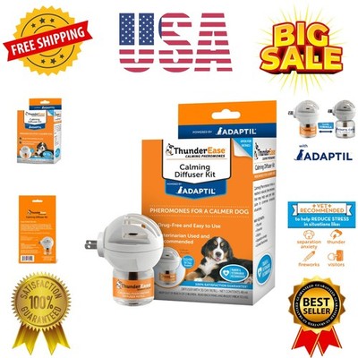 Dog Calming Pheromone Diffuser Kit | Powered by ADAPTIL | Vet Recommended to ...