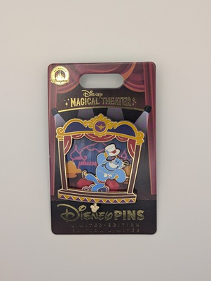 #ad 2026 Disney Parks Magical Theater Aladdin Genie LE 4500 Pin $39.95