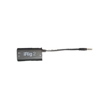 IK Multimedia iRig 2 Audio Interface Portable Gain Control Thru/FX 1/4" In