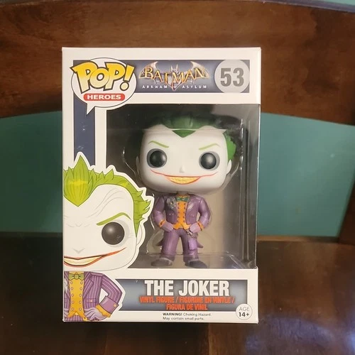 Funko Pop! Vinyl Batman Arkham Asylum The Joker #53 Figure