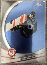 2026 Topps Chrome Olympics Ross Powers - USA Snowboarding #30 base