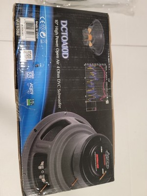 Lanzar distinet 10'' power open air 4 ohm DVC subwoofer