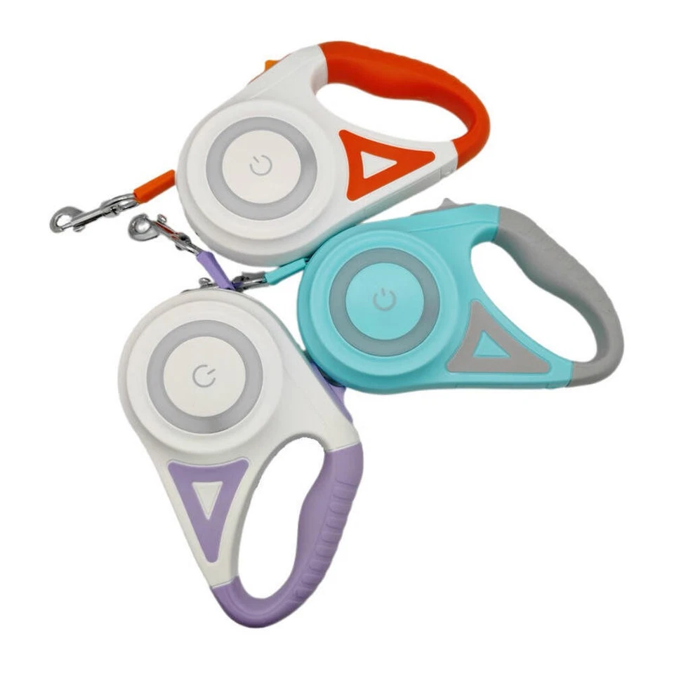 Glowing Automatic Retractable Dog Rope Pet Leash - Image 4 of 4