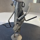 Tribal Metal Warrior / Hunter Sculpture — photo 4