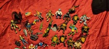 Mixed Lot Plastic Action Figures & Accessories TMNT/Disney Mickey Mouse 10+