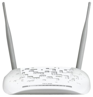 TP-LINK - 300Mbps Wireless N USB VDSL/ADSL Modem Router