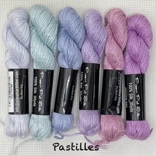 Planet Earth Pepper Pot silk threads collection Pastilles pastels needlepoint