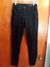 MNG by Mango "Dinah" womans black tapered leg pants, size 4