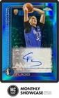 COOPER FLAGG 2025-26 TOPPS CHROME ROOKIE AUTO TRUE BLUE REFRACTOR RC 116/150
