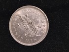 1949 New Zealand King George VI Fern Plant UK Vintage Silver Crown I75176 Fine — photo 5