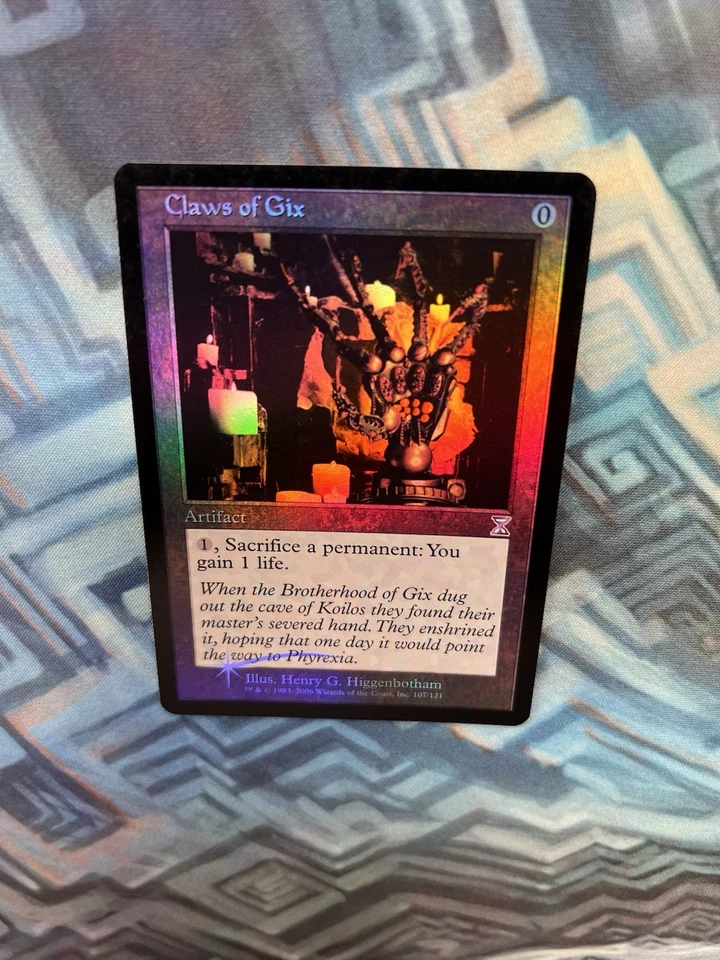MTG Foil Claws of Gix EX/LP Timeshifted Time Spiral - Image 3 of 4