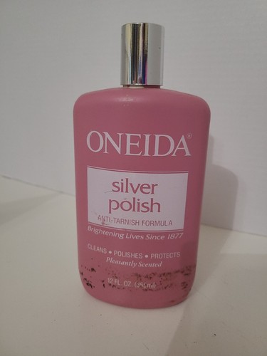 Vintage Oneida Silver Polish Anti-Tarnish Cleaner 12oz 50% Full Pleasant Scented