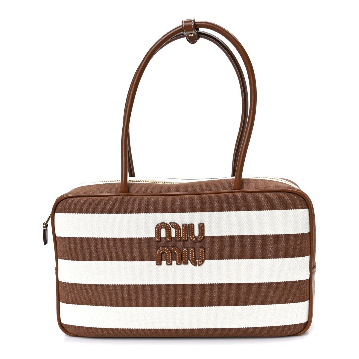 Canvas Exterior Shoulder Bag Miu Miu Bags & Handbags for Women for