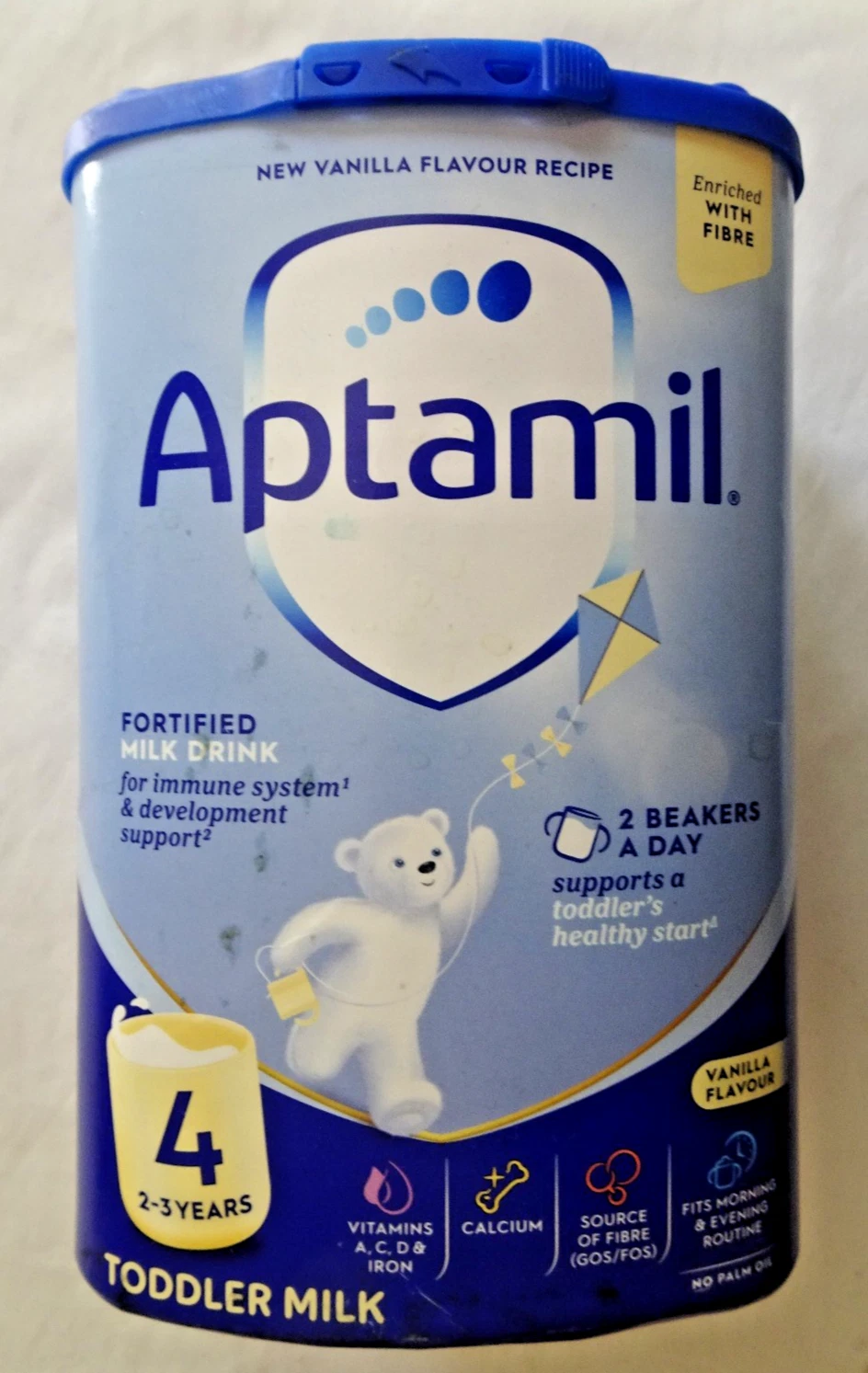 Aptamil 4 - Toddler 2-3 Years Milk Formula Powder - 800g - BB 08/2027
Opens in a new window or tab