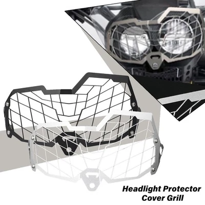Grille de protection phare alu moto pour Honda CRF 250L/300L Rallye 2017-2023 - Photo 1/4