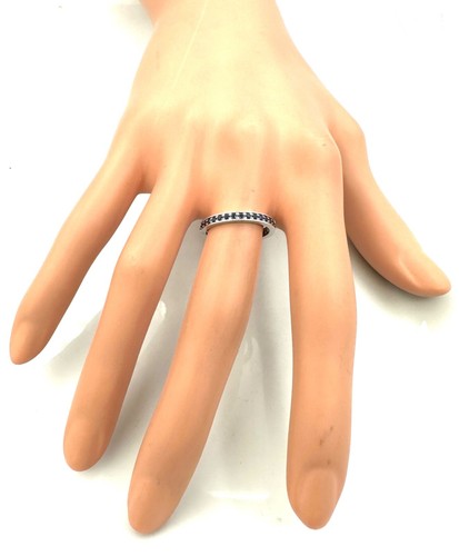 MAUBOUSSIN - Sexo Y Amor - Anillo De Alianza En Zafiros - 2,25 g - Imagen 4 de 4