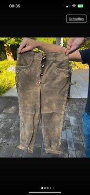 Wildlederhose Herren