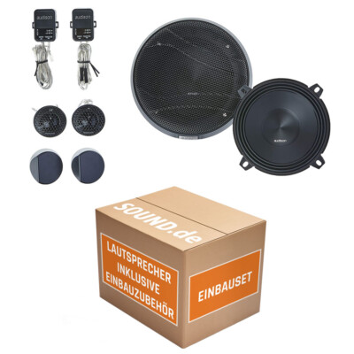 Audison Lautsprecher für Skoda Octavia 1 1U Heck Lautsprecher System - Einbauset