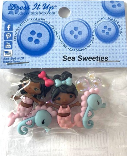 Dress It Up Buttons - HALLOWEEN FANTASY DINOS FAIRY MERMAID PONY - 55 options - Picture 121 of 122