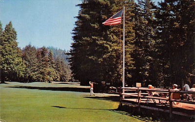 Monte Rio Golf Course NORTHWOOD GOLF COURSE Northwood Lodge, Monte Rio, CA c1960s Vintage ...