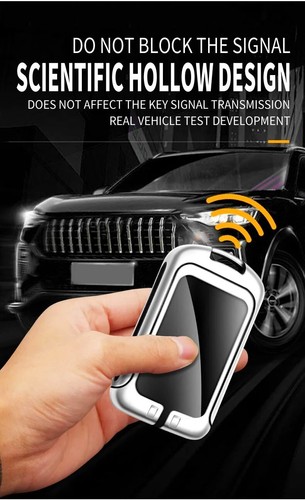 VOLVO alloy Remote Key Fob Cover Case For XC40 XC60 S60 S90 XC90 V60 V90 C40 - Picture 5 of 8