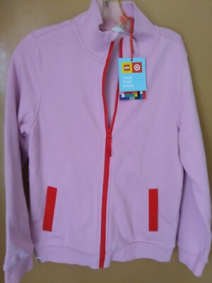  GIRL'S NEW PINK LEGO JACKET. LARGE 