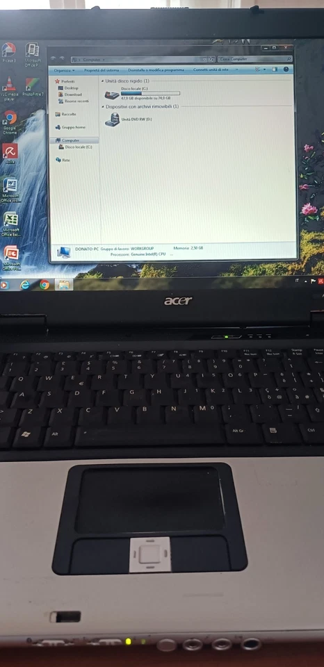 ACER ASPIRE 5610, FUNZIONANTE - Imagen 4 de 4