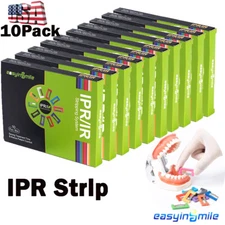 Orthodontic IPR Kits Stripping saw Dental Interproximal reduction strips 10PACK