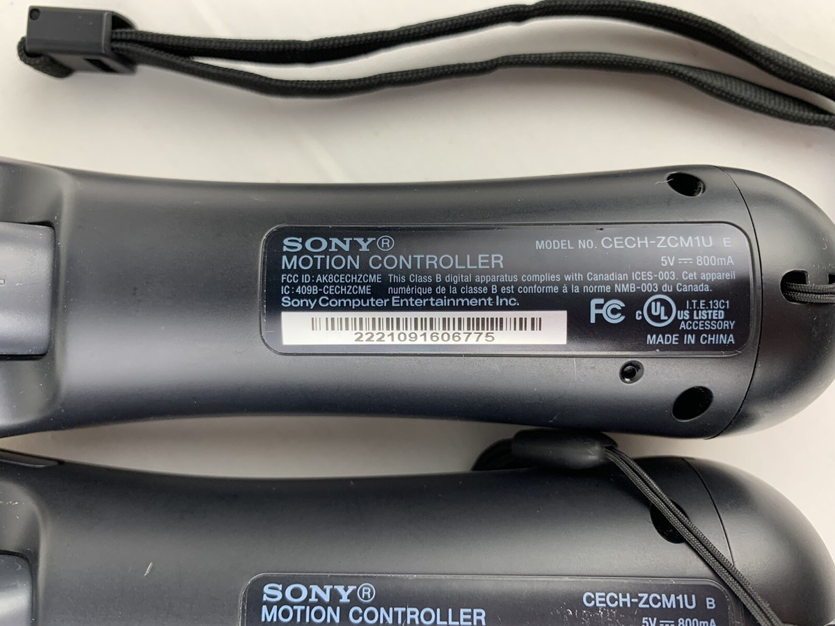 Sony PlayStation Move Motion Controller 2 Pack for PS3 & PS4