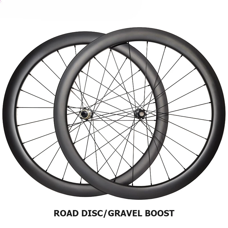 NEW BALANCE Set ruote carbonio 700C ghiaia strada 25X45mm boost 110X15 148X12mm mozzo HG XDR