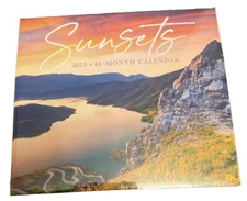 2025 Sunsets 16 Month Wall Calendar Old East Main Company 