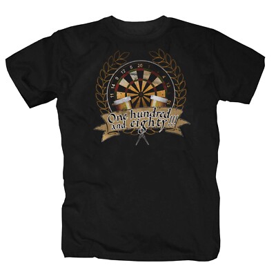 Dart England Dartpfeil Dartscheibe  Clemens T-Shirt S-5XL