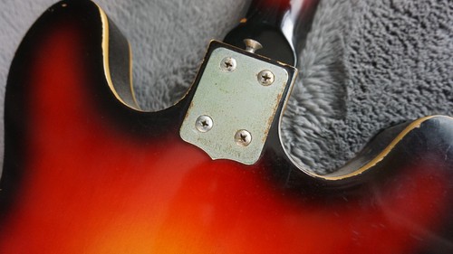 Firstman Semi Hollow Body 1960s rare - Sunburst Japan - 第 20/24 張圖片