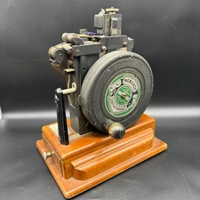 Vintage Monarch Pathfinder Ticket Label Printing Machine Marking System w/ Fonts