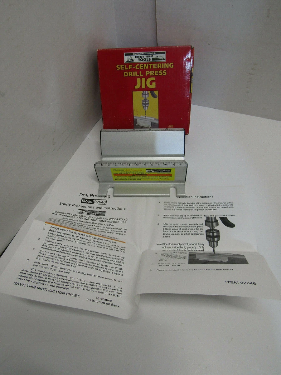 Drill jig 2024 harbor freight