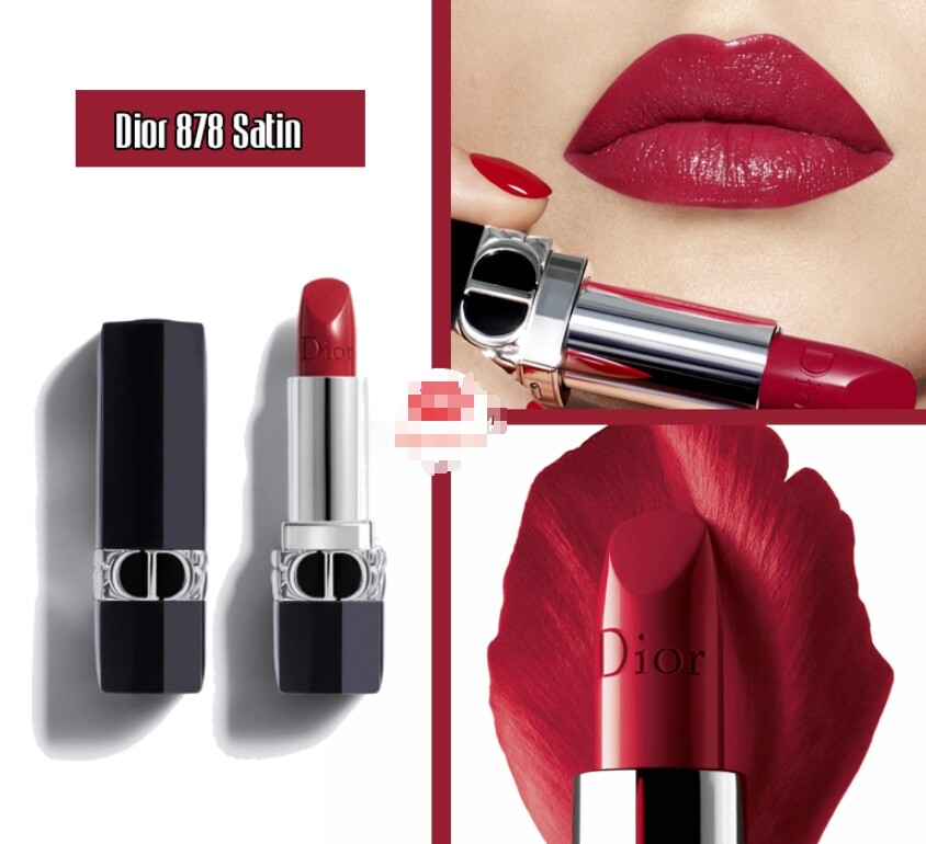 Dior Rouge Dior Lipstick 0.12oz/3.5g, Unboxed, Hydrating&Long