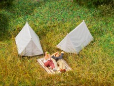 Faller 180987 Zelte 4 Stück Camping Urlaub Campingplatz H0 Ausgestaltung Neu