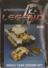 Legend Productions M48A3 Tank Engine Set 1/35 Scale Model Kit