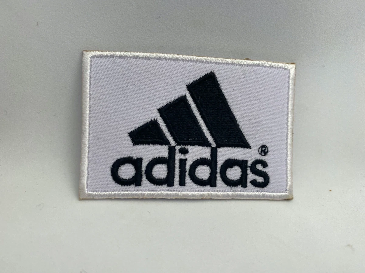 ADIDAS NEW EMBROIDERED COMPANY IRON ON NAME PATCH TAG