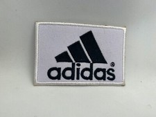 ADIDAS  NEW EMBROIDERED COMPANY IRON ON NAME PATCH TAG 2t X 3w