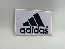 ADIDAS  NEW EMBROIDERED COMPANY IRON ON NAME PATCH TAG