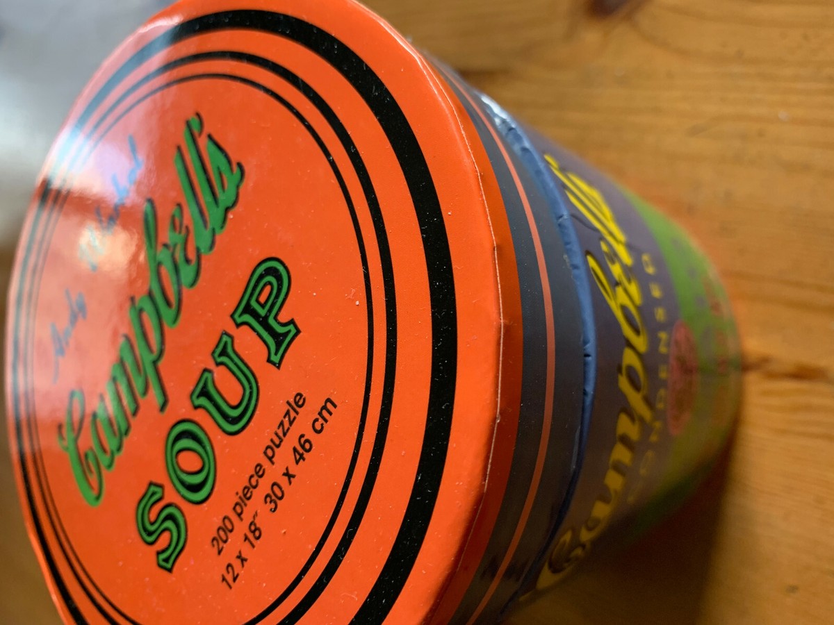 アンディウォーホル】Campbell's Soup Puzzle 200ピース 🥫🧩 Andy